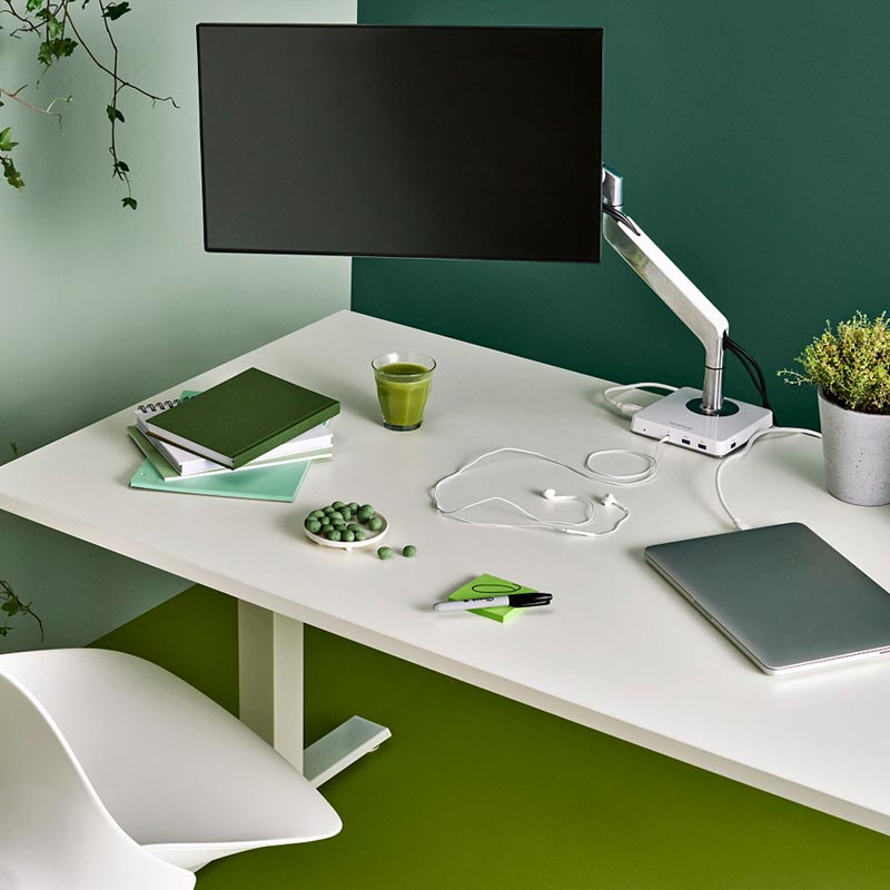 M2 monitor arm designed by Humanscale Design Studio